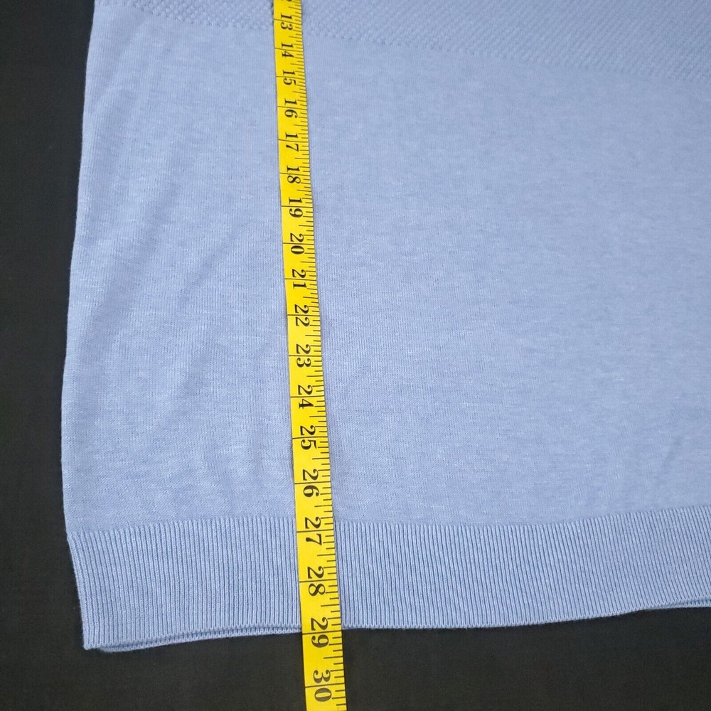 Tommy Bahama Sweater Mens XLarge Blue Island Zone V Neck Long‎ Sleeves Pullover - Picture 9 of 16